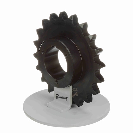 Browning Steel Bushed Bore Roller Chain Sprocket, H100Q20 H100Q20